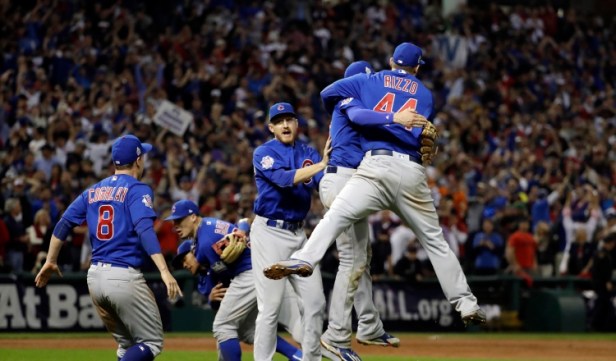 APTOPIX World Series Cubs Indians Baseball